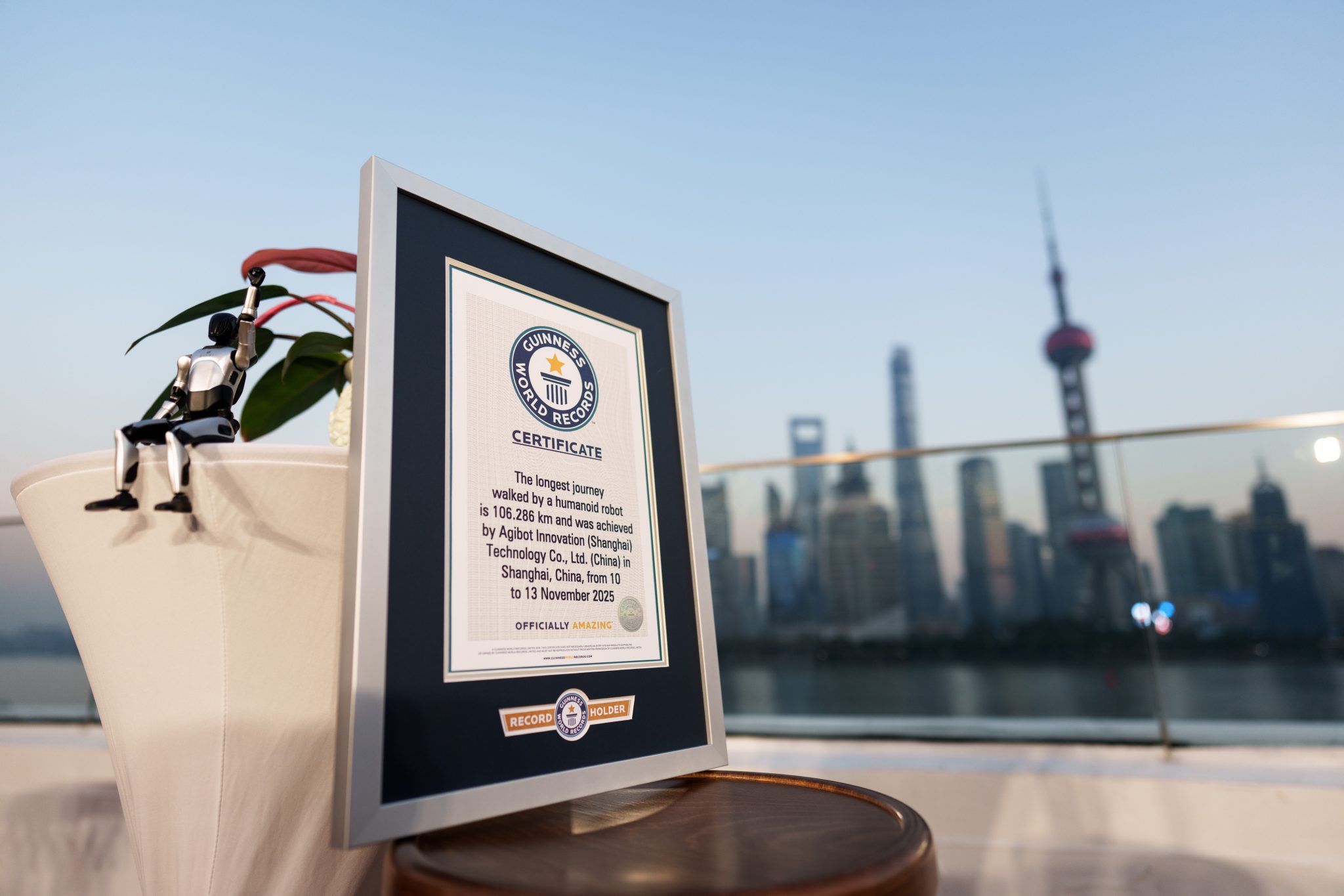 AgiBot A2 Sets Guinness World Record for Longest Walk by a Humanoid Robot